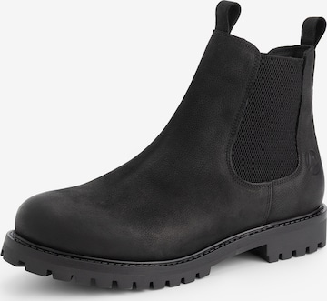 Travelin Chelsea Boots 'Talvik' i sort: forside