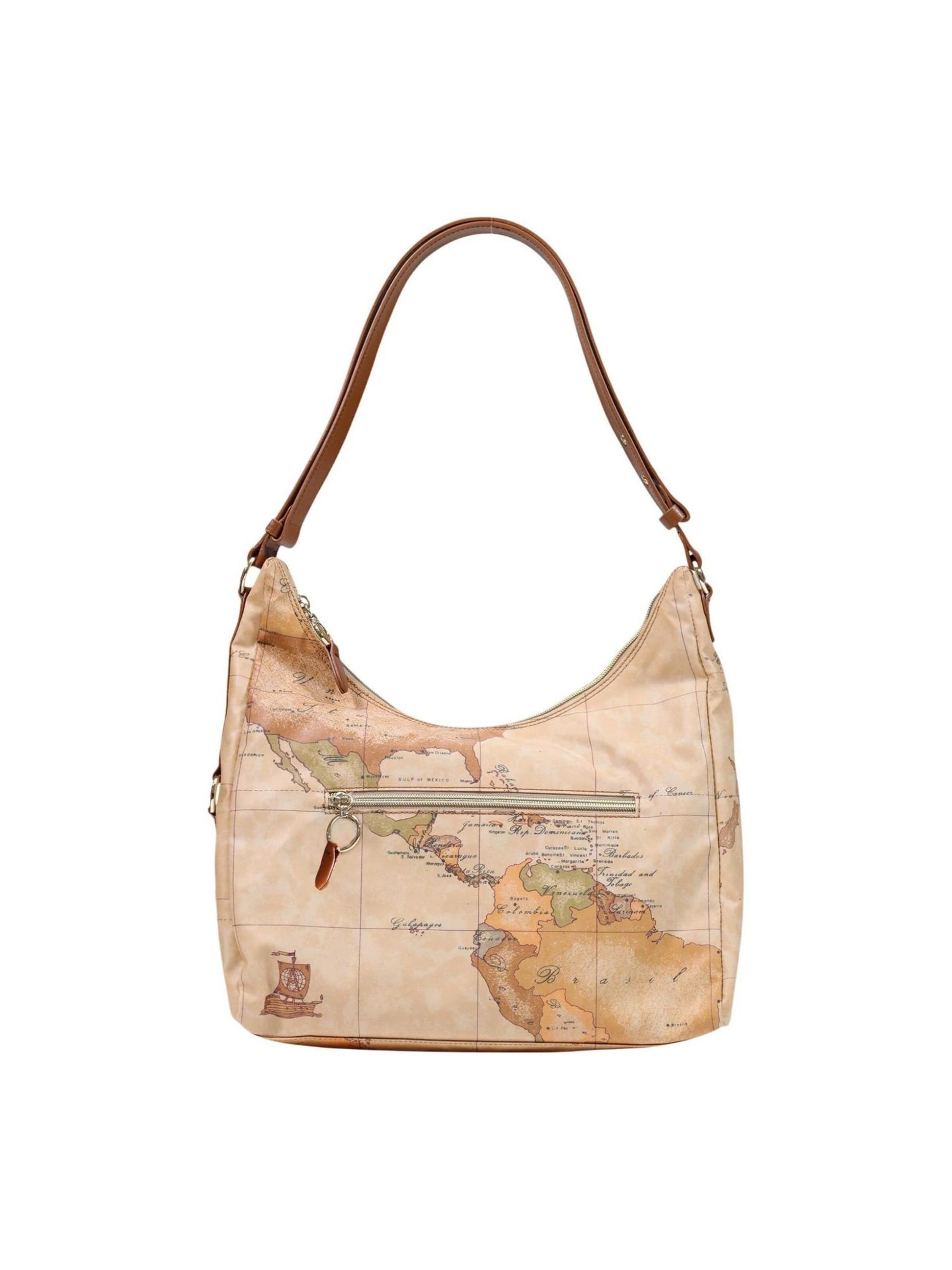 Borsa a spalla 'L LG02 S578' di Alviero Martini 1a clase in marrone: frontale