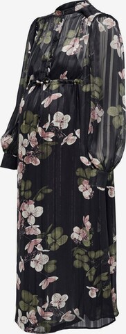 Only Maternity Shirt Dress 'Mama' in Black