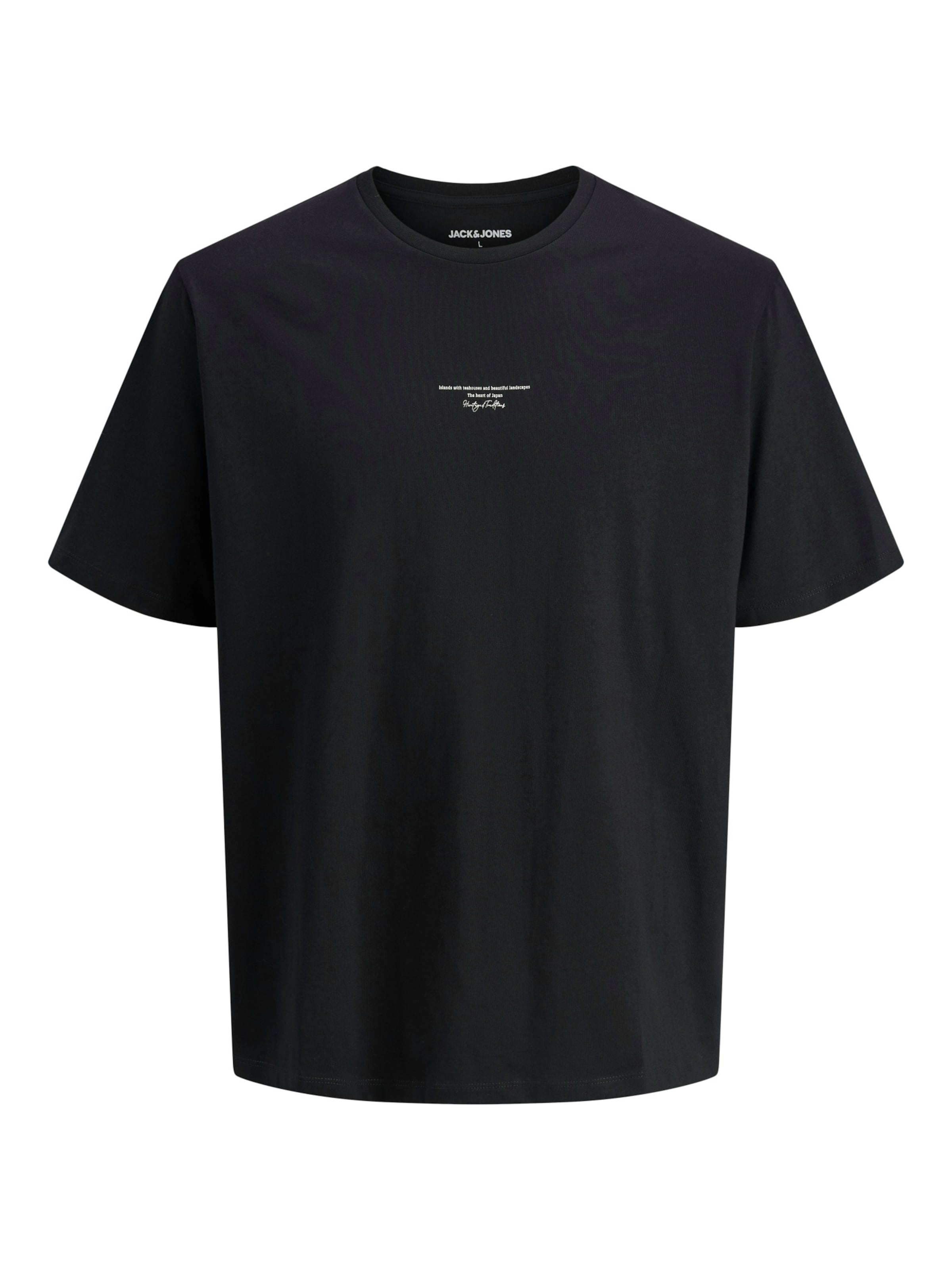 JACK & JONES Shirt 'Kenji' in Black: front