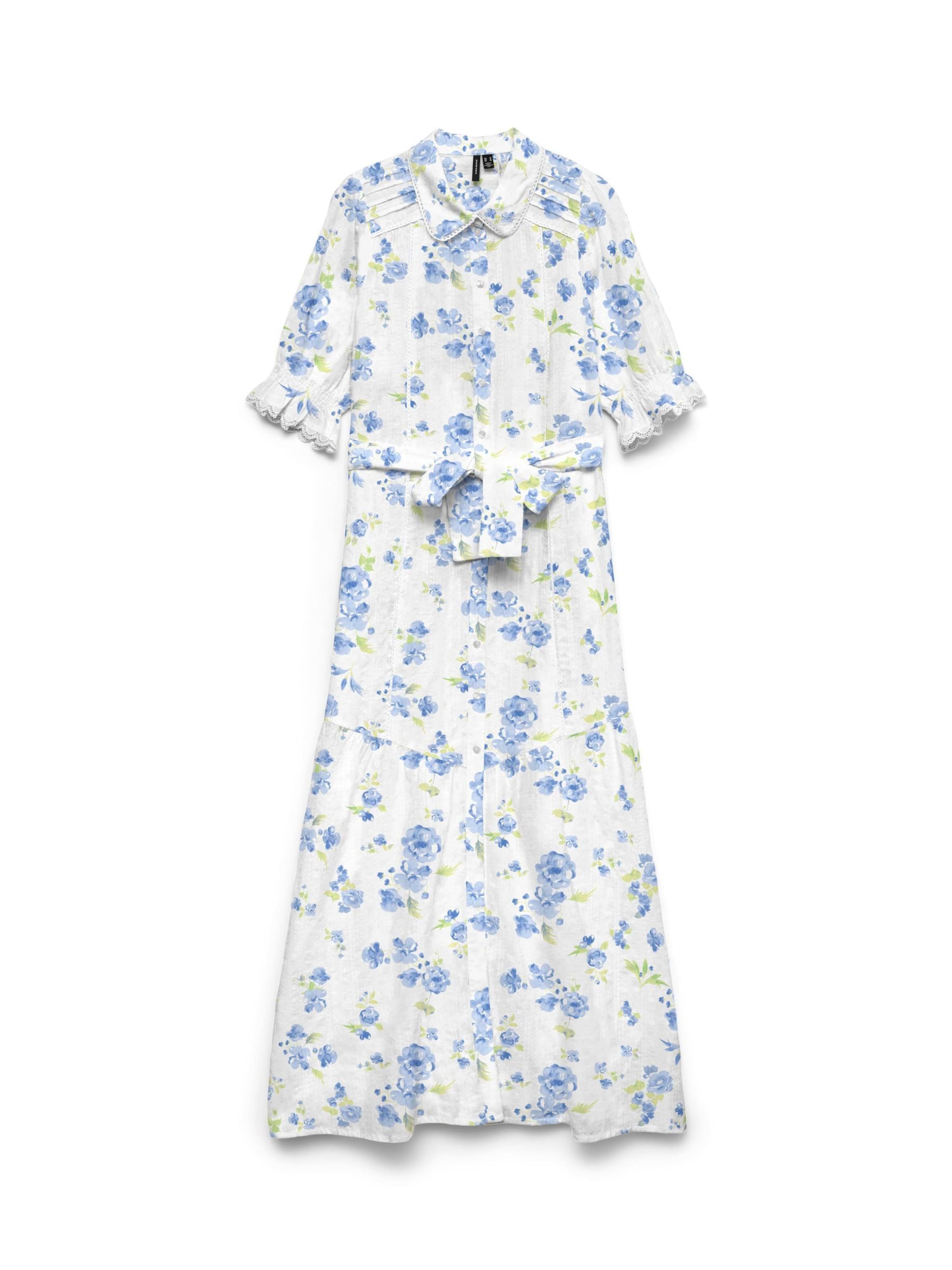 VERO MODA Kleid 'VMGry' in Weiß: Vorderseite