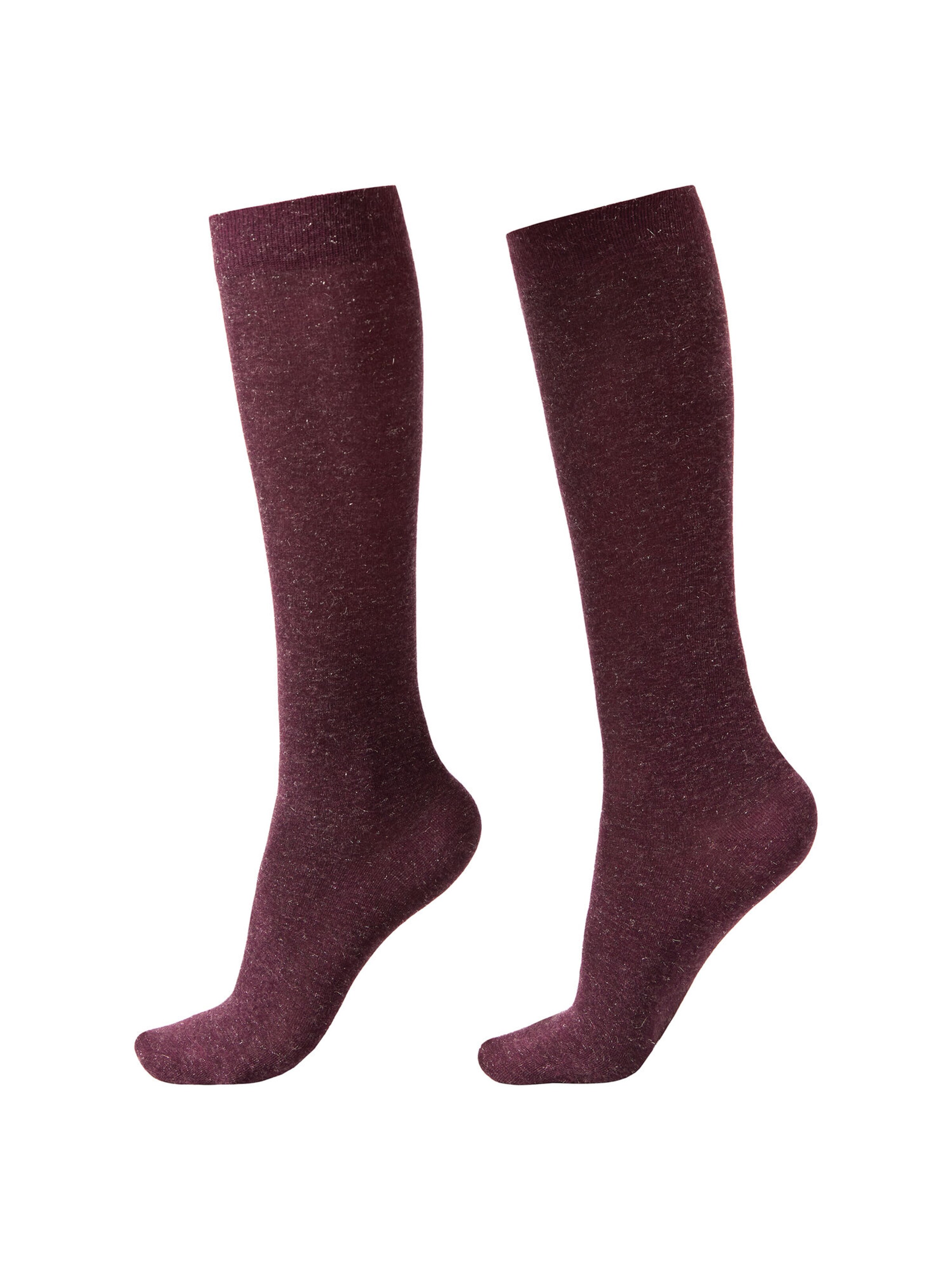 CALZEDONIA Kniestrümpfe in Rot: Vorderseite