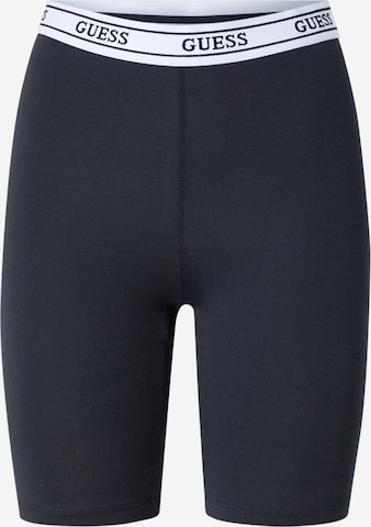 juoda GUESS Siauras Sportinės kelnės 'NEW ALINE': priekis