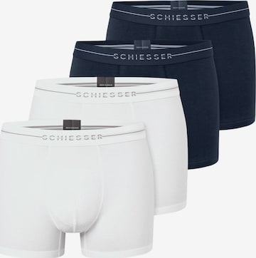 SCHIESSER Boxershorts 'Cotton Flex' in Blau: Vorderseite