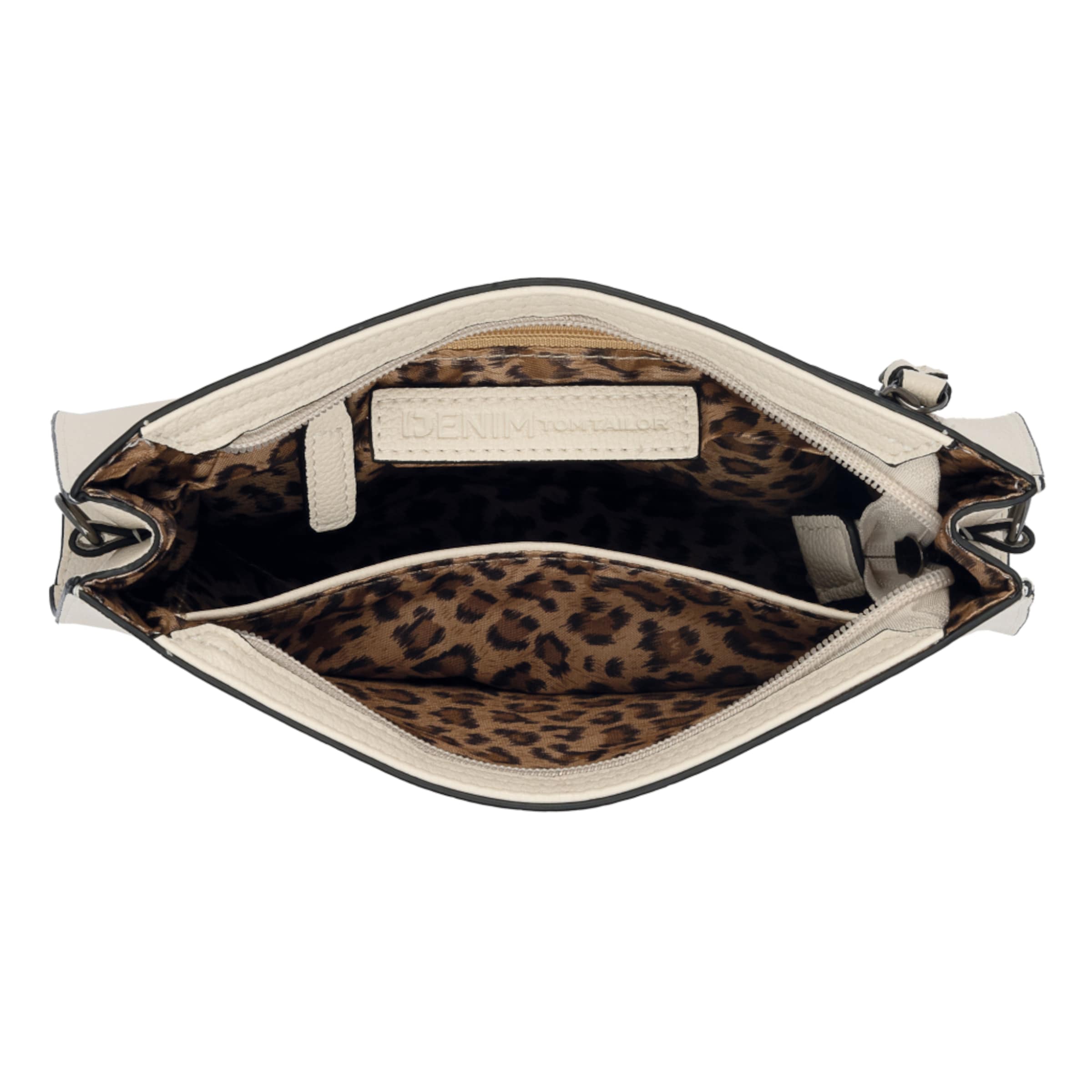 TOM TAILOR DENIM Crossbody Bag in Beige