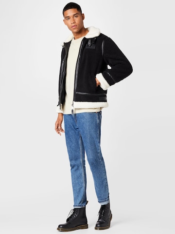 ALPHA INDUSTRIES Jacke in Schwarz