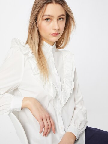 La petite étoile Blouse 'SELVA' in White