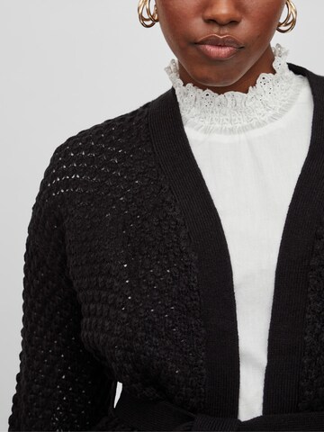 Vila Petite Knit Cardigan in Black