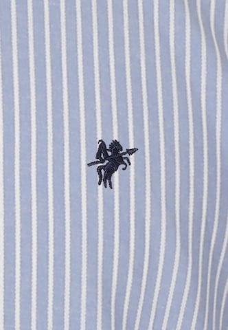 DENIM CULTURE Regular fit Button Up Shirt 'AMERIGO' in Blue