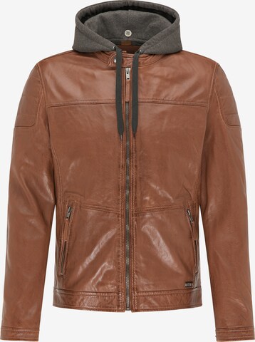 MUSTANG Between-Season Jacket in Brown: front