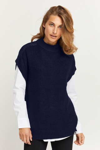 Fransa - Jersey 'FRERETTA' en azul: frente
