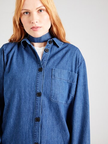 Vero Moda Curve Платье-рубашка 'VMCEloise' в Синий