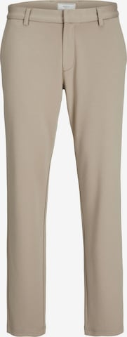 JACK & JONES Lærredsbukser i beige: forside