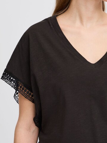 ICHI Shirt ' IHOLYA SS4 ' in Zwart