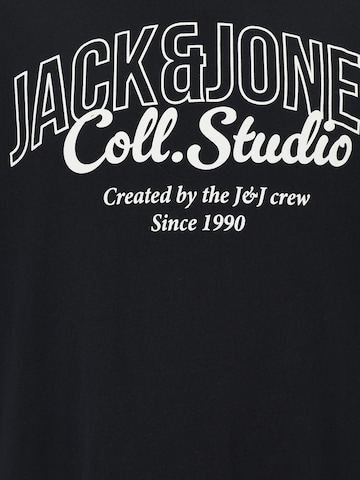 Jack & Jones Plus T-shirt 'JJMAKOTO' i blå