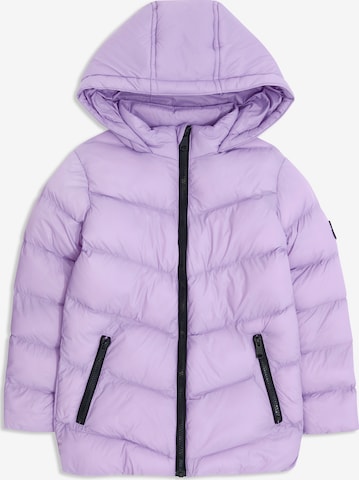 Threadgirls Coat 'Eternal' in Purple: front