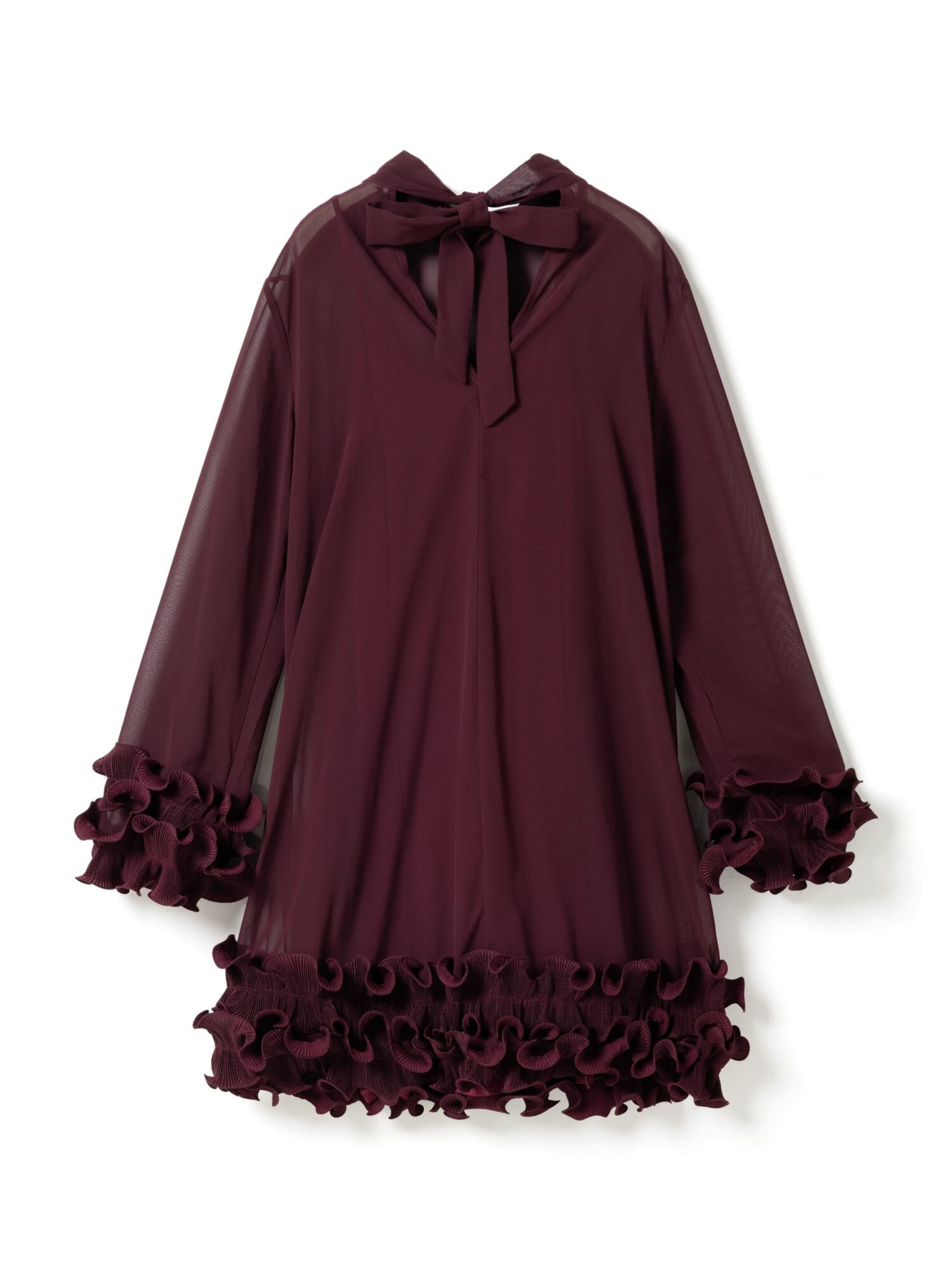 Noella Dress ' Latania ' in Red: back