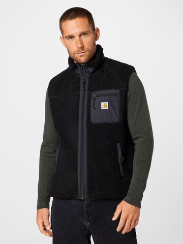 Carhartt WIP Bodywarmer 'Prentis' in Zwart: voorkant