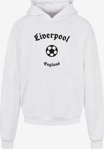 Merchcode Sweatshirt 'Liverpool' in White: front