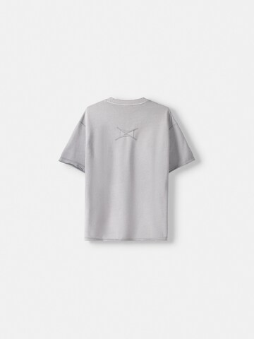 Bershka Shirt in Grau