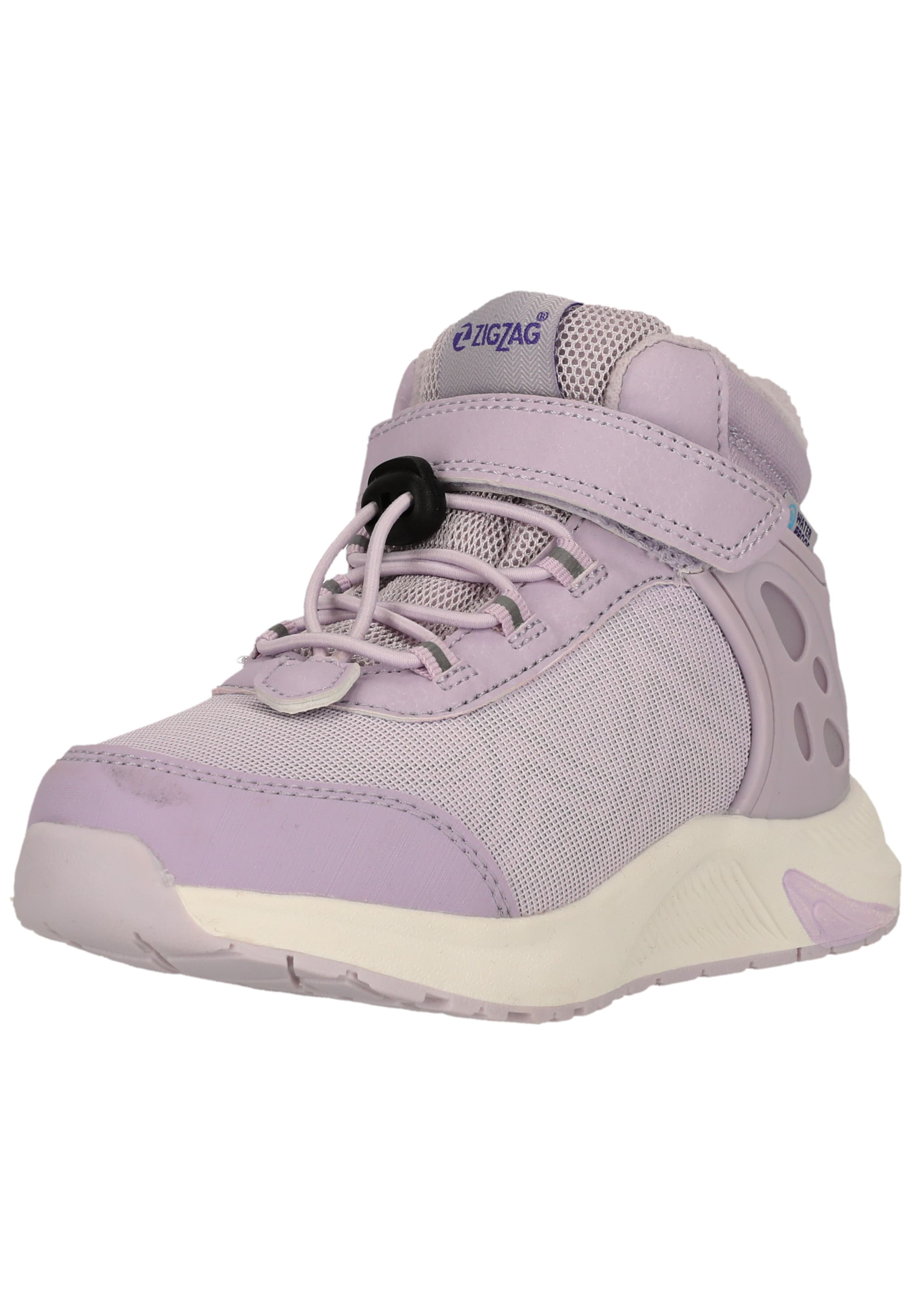 ZigZag Boot 'Bonlong' in Purple: front