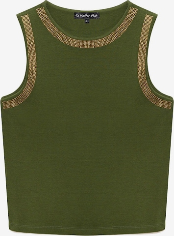 Haut No Matter What en vert : devant