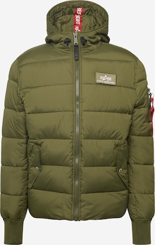 ALPHA INDUSTRIES Performance Jacket in Green: front