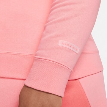 Nike Sportswear Athletic Sweatshirt in Pink