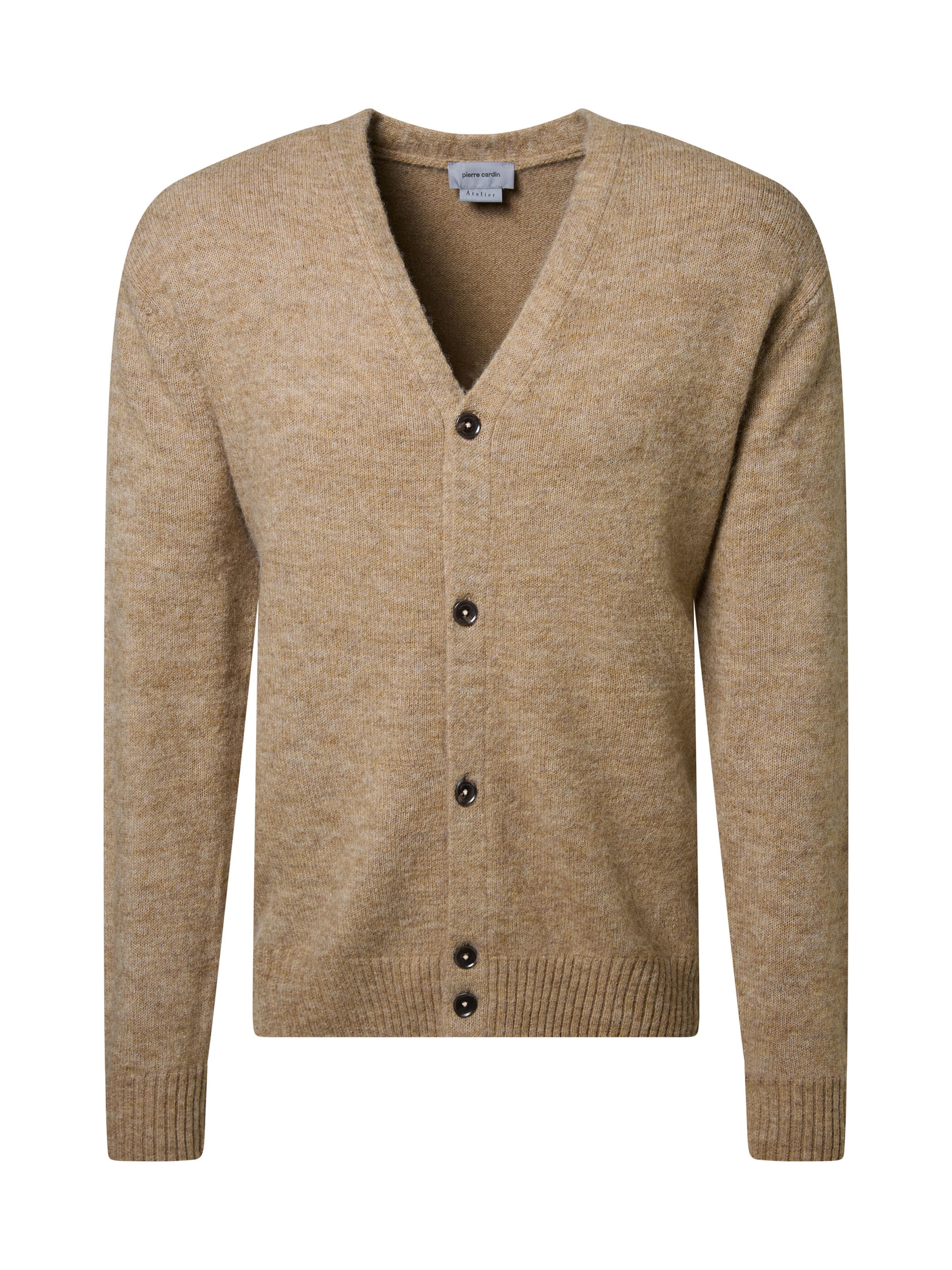 PIERRE CARDIN Knit cardigan in Beige / Mottled beige, Item view