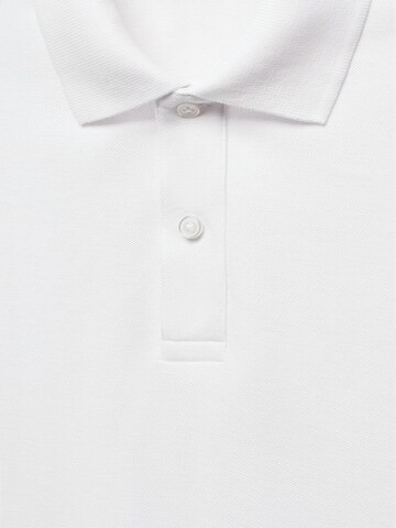 T-Shirt 'REA' MANGO MAN en blanc