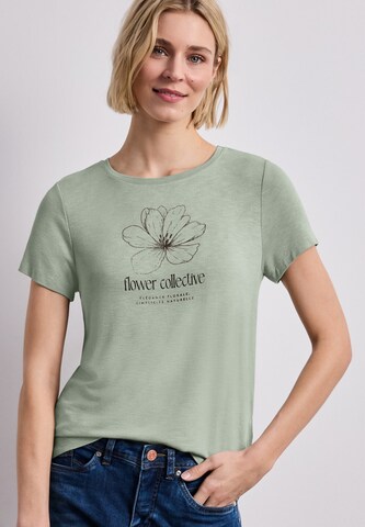 STREET ONE Shirt in Green: front