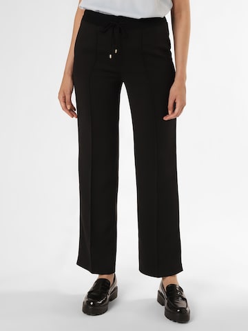 Marc Cain Regular Pants in Black: front