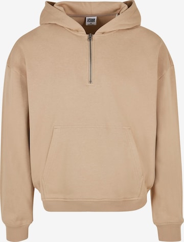 Urban Classics Collegepaita värissä beige: etupuoli