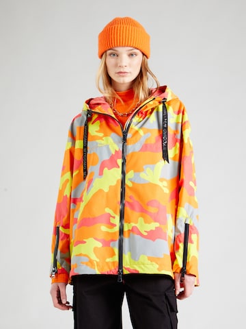 No. 1 Como Between-season jacket 'Preci' in Orange: front