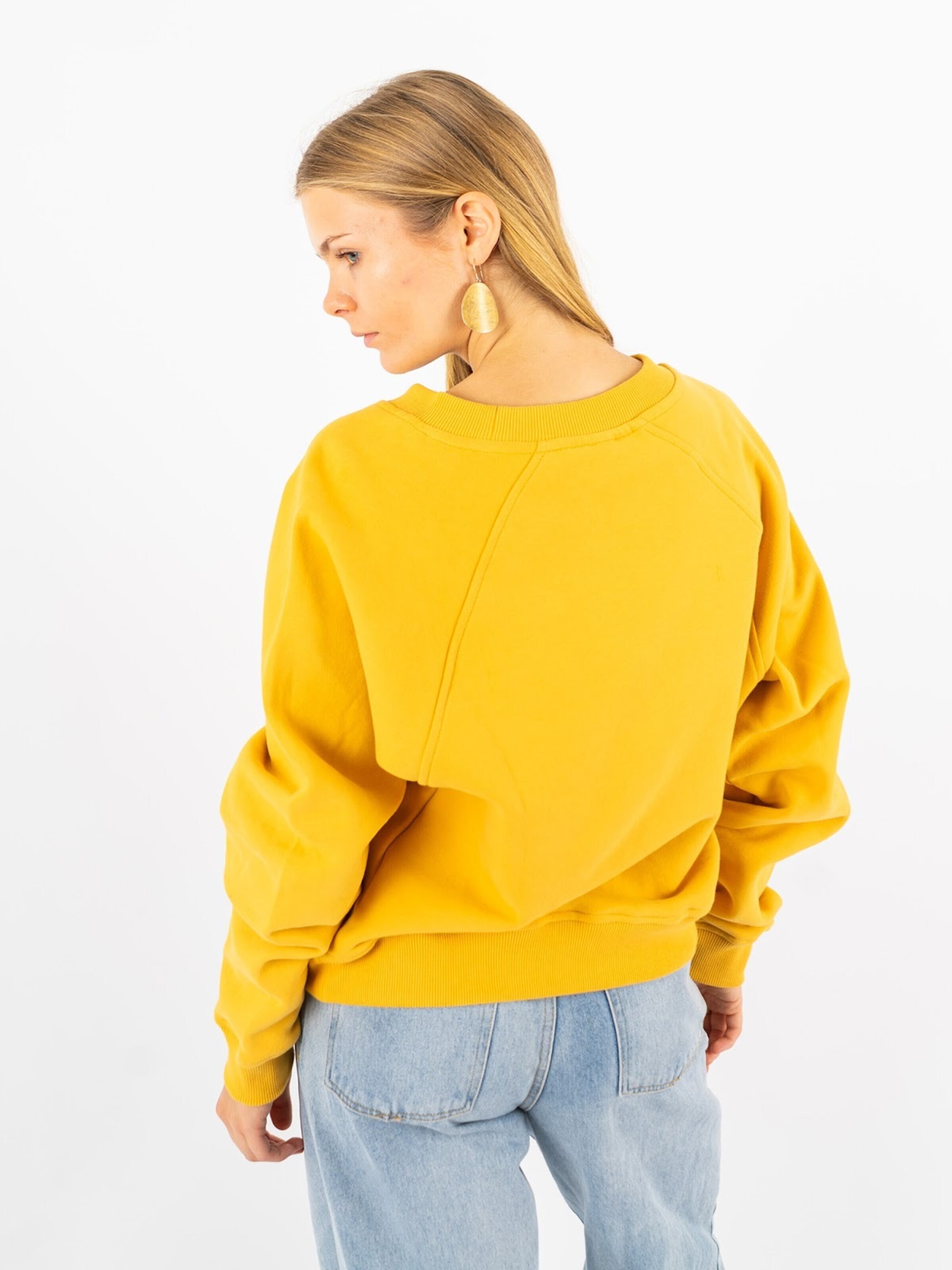 NOORLYS Sweater 'DERNEN' in Yellow: front