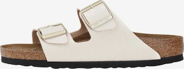 Ciabatta 'Birkenstock Ciabatta Arizona' di BIRKENSTOCK in bianco: frontale