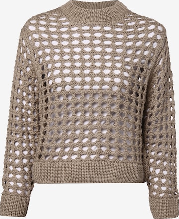 Pull-over Marie Lund en marron : devant