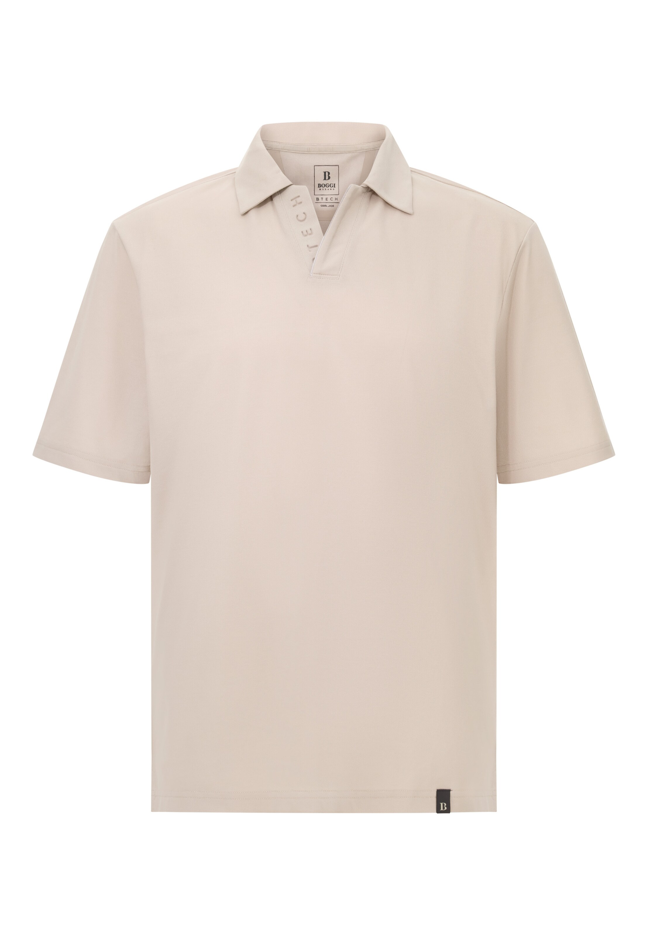 Boggi Milano Majica 'B Tech' | bež barva: sprednja stran