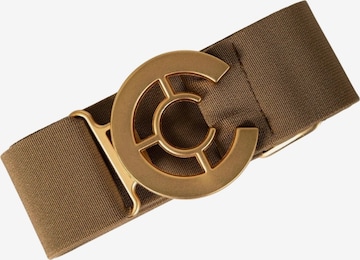 Coster Copenhagen - Cinturón ' Logo ' en marrón: frente