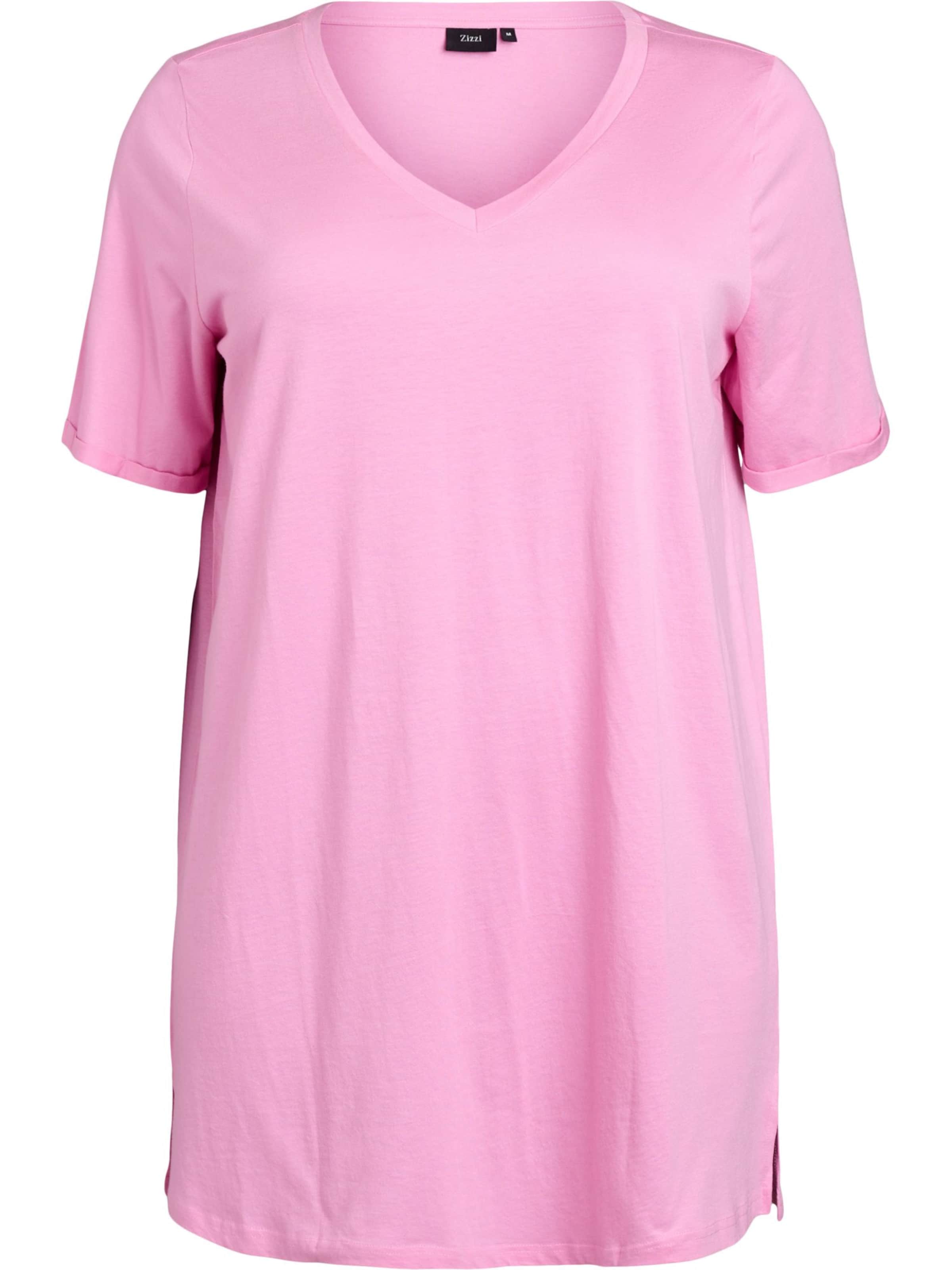 Zizzi Póló 'Chiara' - rózsaszín: elől