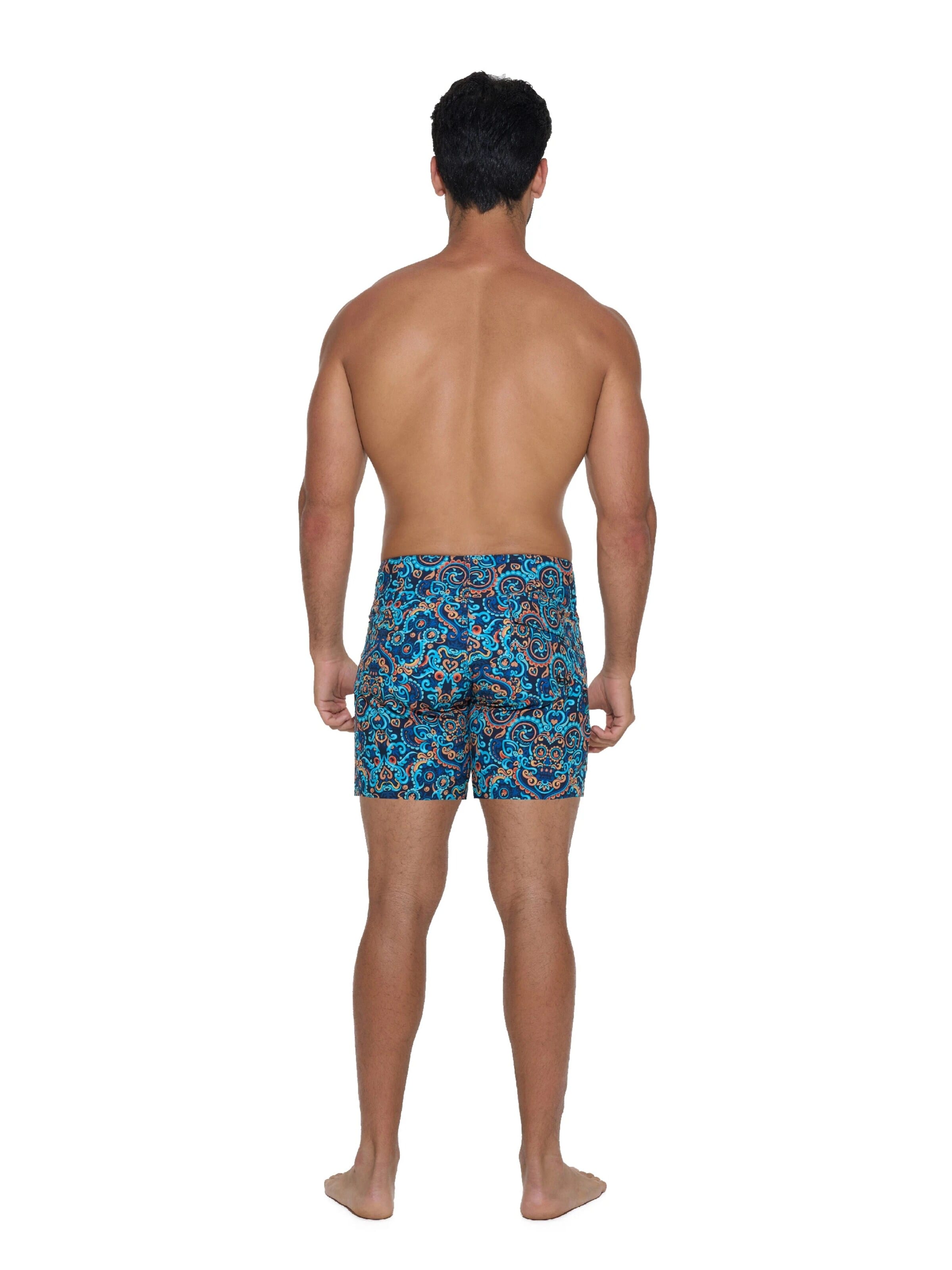 69Slam - Bermudas 'BAÑADOR CORTO CLASSIC ARMIN MEXICOLAMENT' en azul