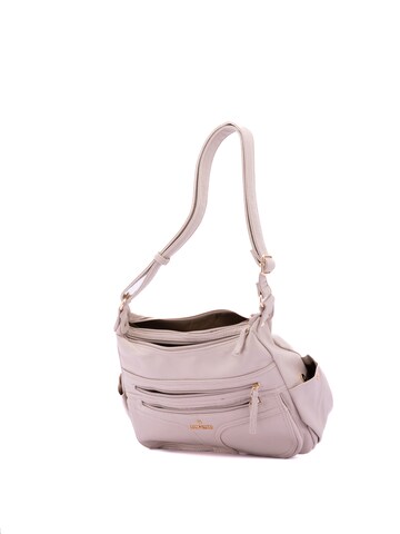 Borsa a spalla 'Borsa a Spalla Donna Ecopelle - Zip e Tasche Multiple' di B. Cavalli in beige
