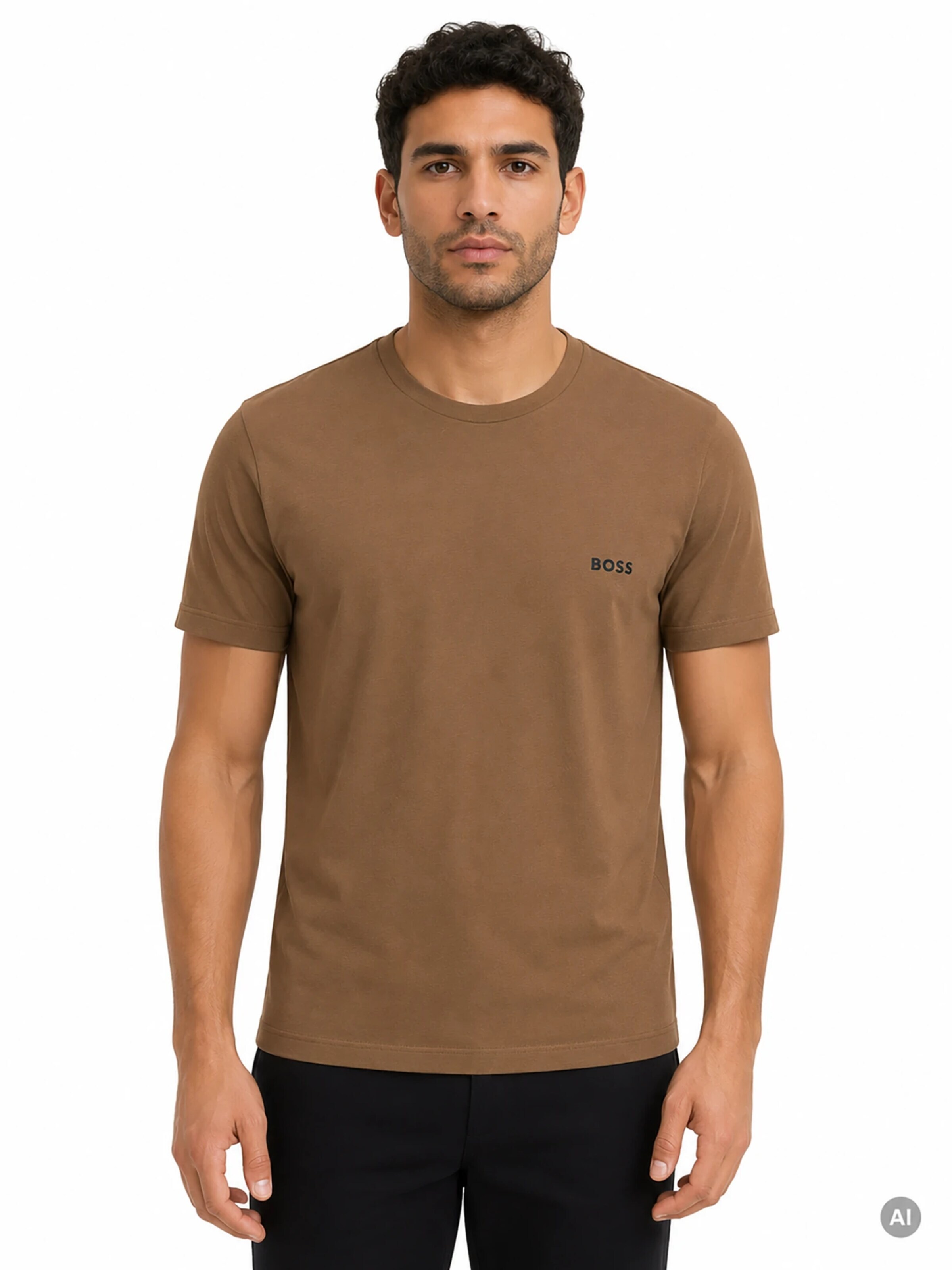 BOSS Shirt 'Classic' in Beige