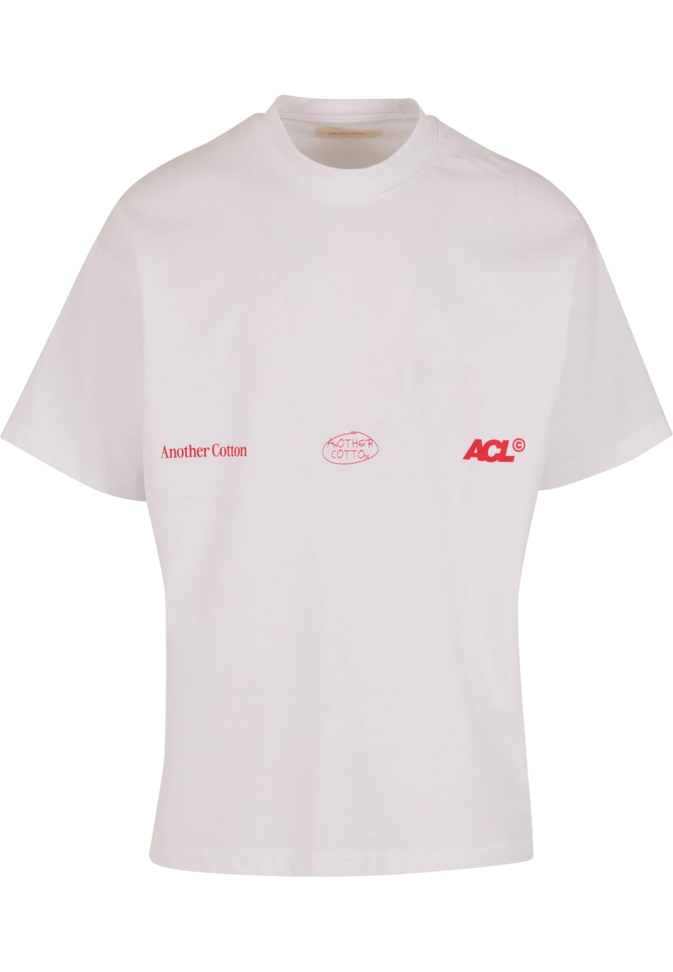Another Cotton Lab Shirt 'Doing Nothing' in Wit: voorkant
