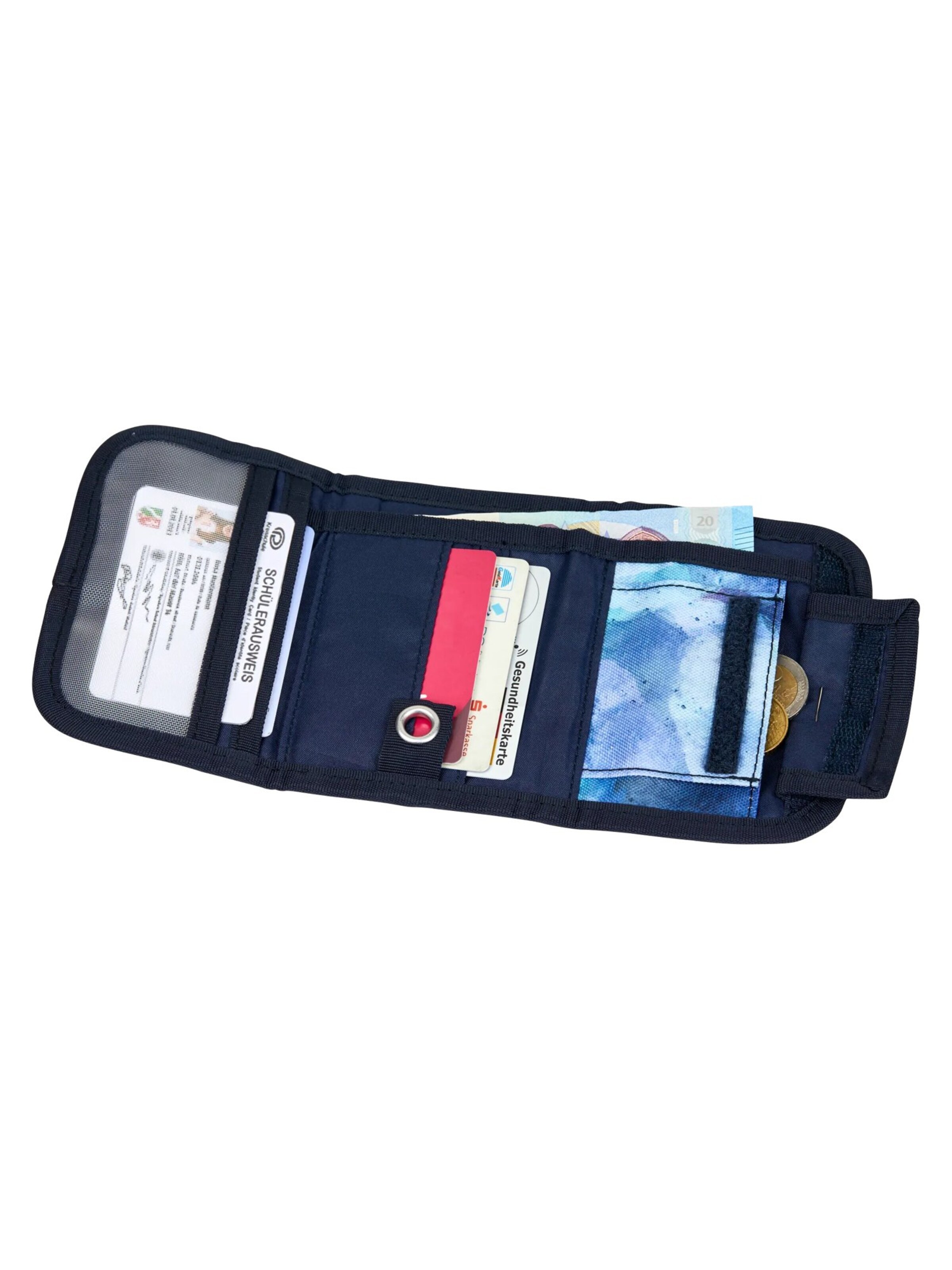 Satch Wallet 'Portemonnaie Geldbeutel' in Blue
