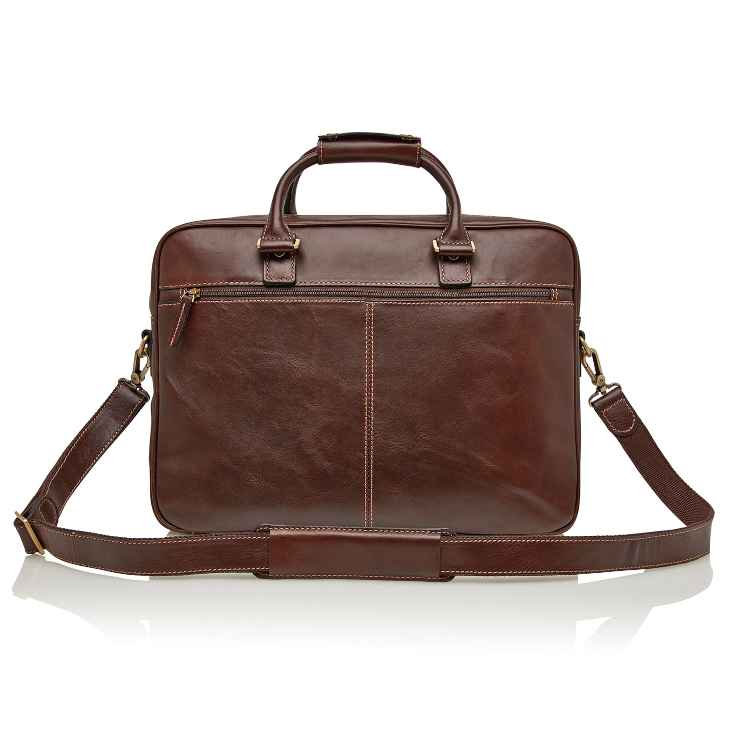 Borsa portadocumenti 'Verona' di Castelijn & Beerens in marrone