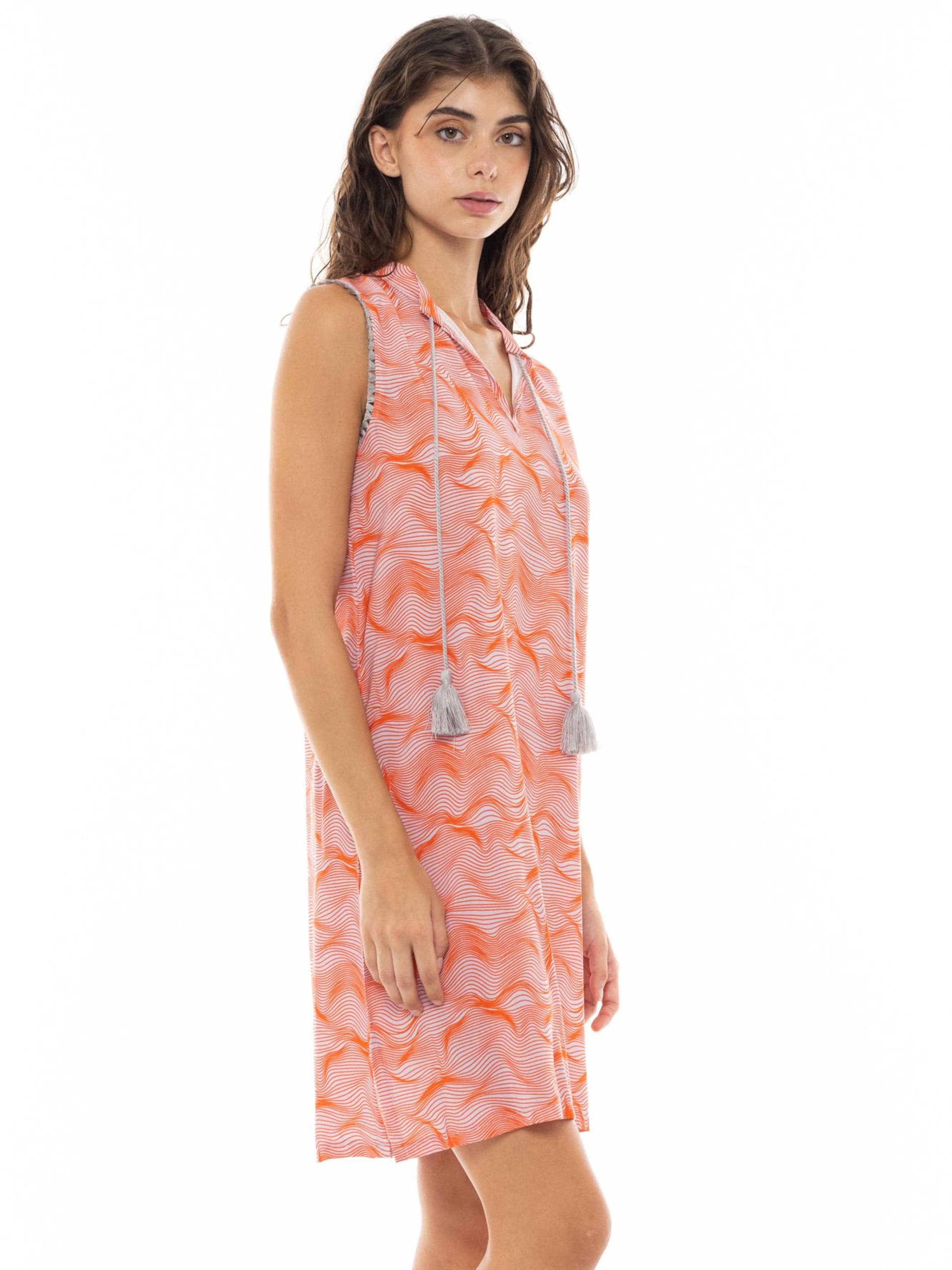 Abito estivo 'WAVES' di Pink Label in arancione