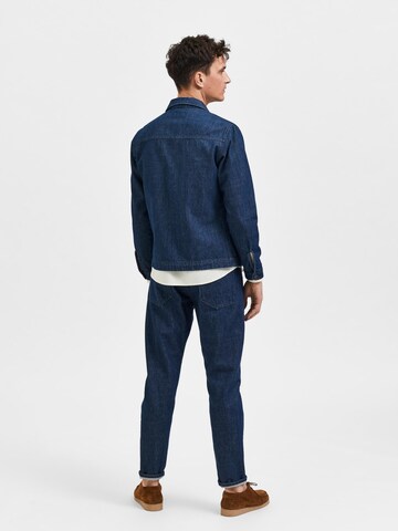 SELECTED HOMME Between-season jacket 'Will' in Blue