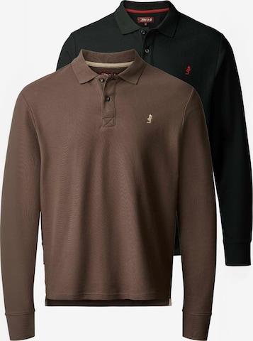 MCS Polo shirt ' MCRockwall ' in Braun: Vorderseite