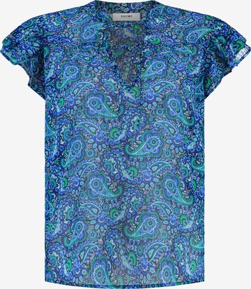 Shiwi Blouse 'Ivy' in Blue: front